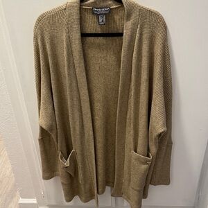 Frank Lyman Women's Cardigan with Embellished Buttons Oversized L/XL